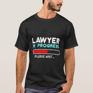 Camiseta Advogado Engraçado Em Andamento Na Faculdade De De