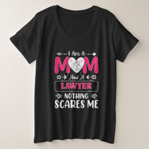 Camiseta Advogado Engraçado Mãe Citação, Advogada Mãe Engra