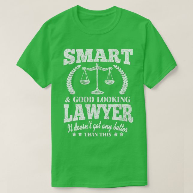 Camiseta Advogado Engraçado Procurador de Direito (Frente do Design)