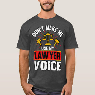 Camiseta Advogado Estado Eam Justiça Funny Juiz Gift