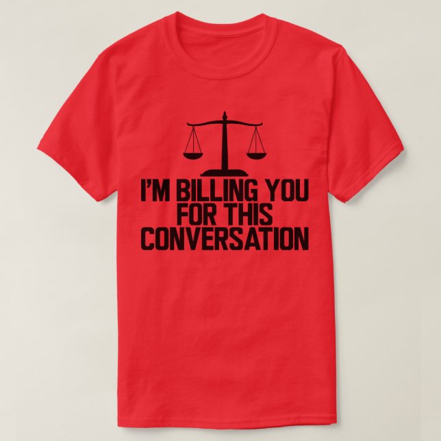 Camiseta Advogado, estou te chamando para esta conversa (Frente do Design)