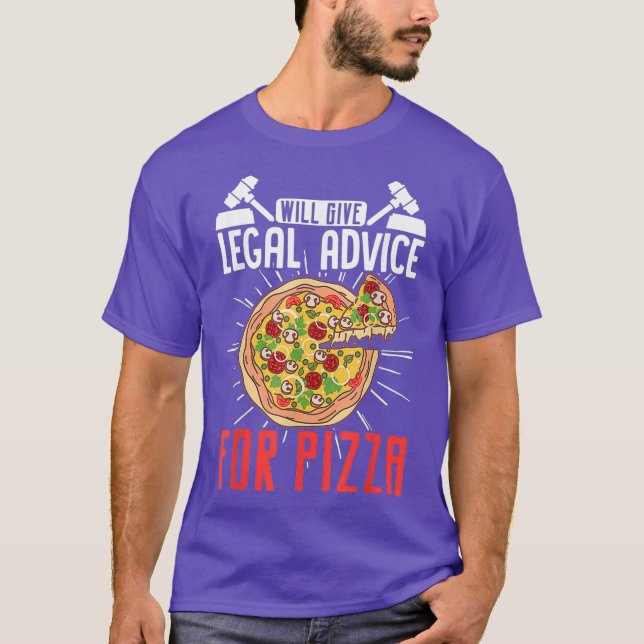 Camiseta Advogado Estudante De Direito Dará Aconselhamento  (Frente)