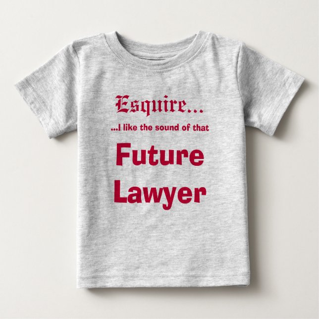 Camiseta Advogado futuro (Frente)