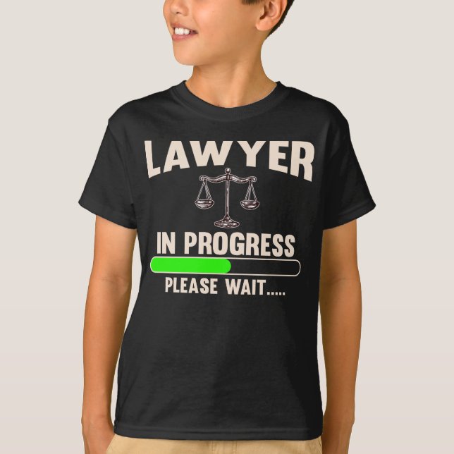 Camiseta Advogado futuro estudante (Frente)