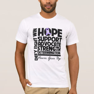Camiseta Advogado-Geral de Apoio à Esperança do Cancer