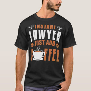 Camiseta Advogado Instantâneo da Faculdade de Direito Apena