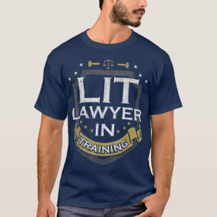 Camiseta Advogado LIT Promotor Estudante de Direito