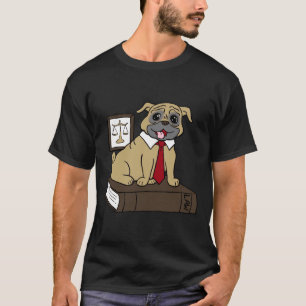 Camiseta Advogado Pug Premium 45