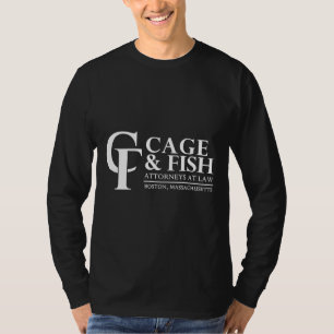 Camiseta Advogados De Gaiolas E Peixes De Lei Inspirados Po