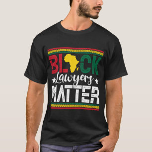 Camiseta Advogados Negros Importam História Negra Mês Afric