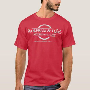 Camiseta Advogados Wolfram Hart em Direito