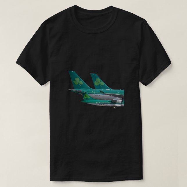 Camiseta Aer Lingus tail Classic (Frente do Design)