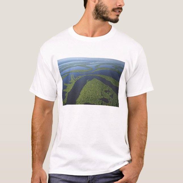 Camiseta Aérea do Arquipélago de Anavilhanas, Alagado (Frente)