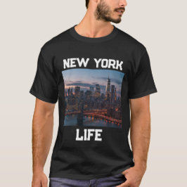 Camiseta Aérea do Horizonte de NYC