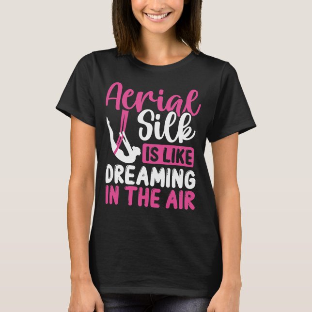 Camiseta Aerial Silk Aerial Silk Dancer Aerial Circus (Frente)