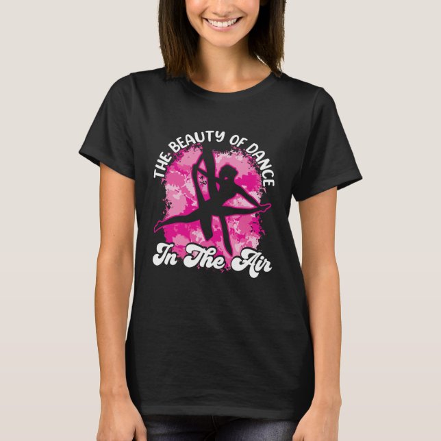 Camiseta Aerial Silks yoga The Beauty of Dance Aerialist Ae (Frente)