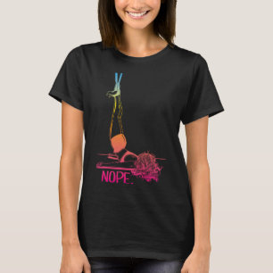 Camiseta Aerial Yoga Hammock Nope Color