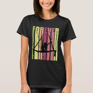 Camiseta Aerialista Kids Para Sempre Vintage Retro Distress