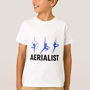 Camiseta Aerialista Seda Aérea Yoga Ginastas Acrots Trapézi