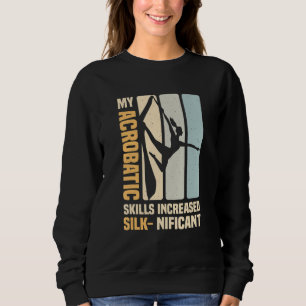 Camiseta Aerialista Yoga Ribbon Silk Acrobatics Gymna