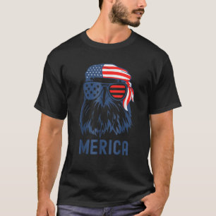 Camiseta Aerica Patriotic USA Flag Eagle of Freedom 4th of