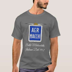 Camiseta Aermacchi Motocicletas 🏍 Itália 🇮 🇹 1912