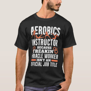Camiseta Aerobi - Instrutor Aerobics - Exercício de Malhaçã