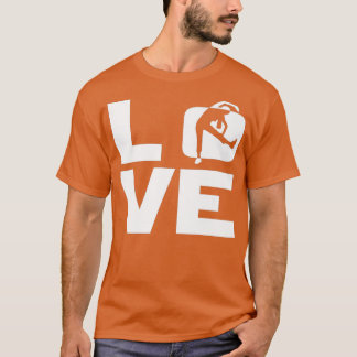 Camiseta Aerobi Workout Love Gym Malhação ginástica Aerobi