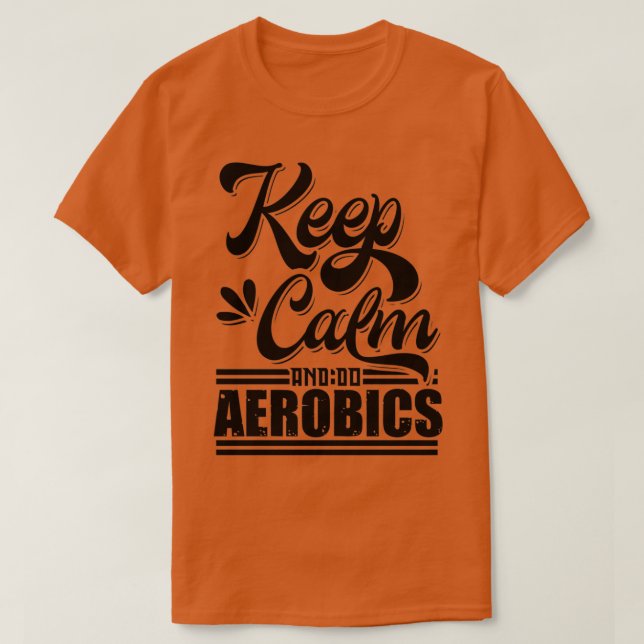 Camiseta aeróbica 36 (Frente do Design)