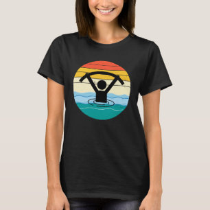 Camiseta Aeróbica Aquática Fitness Aquático Exercício Traba