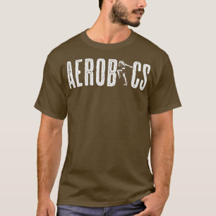 Camiseta Aeróbica com Malhação de Workout Aeróbico
