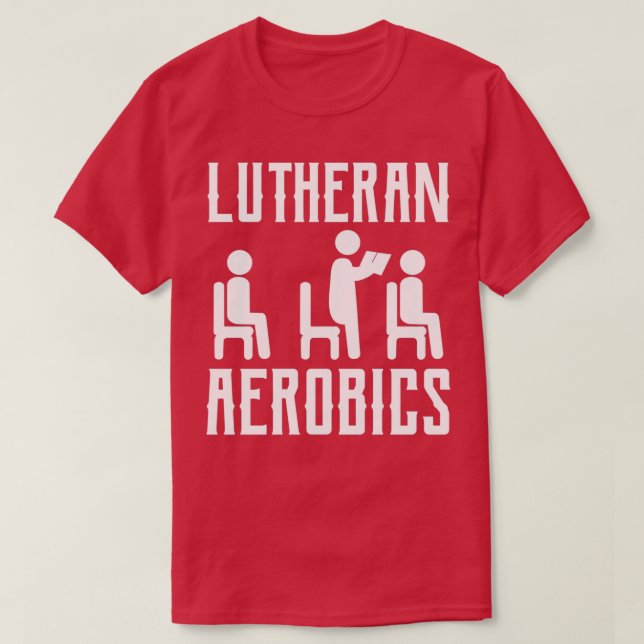 Camiseta Aeróbica Luterana (Frente do Design)