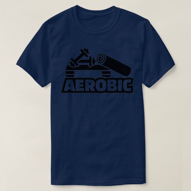 Camiseta Aeróbico 3 (Frente do Design)