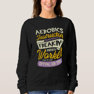 Camiseta Aerobics Instructor Malhação Exercício Cardio Trai