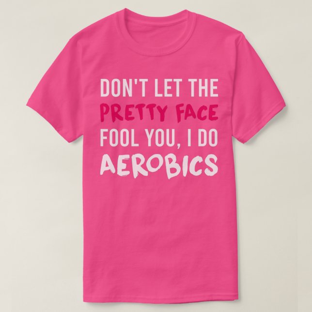 Camiseta Aeróbios bonito (Frente do Design)