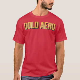 Camiseta Aeróbios Dourados