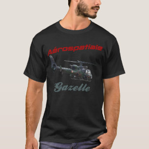 Camiseta Aéroespaale gazelle helicópterter sa 341 gazelle s