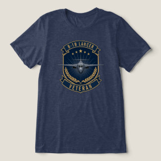 Camiseta Aeronave Bombardeira Militar Veterana B-1B Lancer
