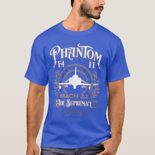 Camiseta Aeronave clássica F4 Phantom II Fighter-Jet