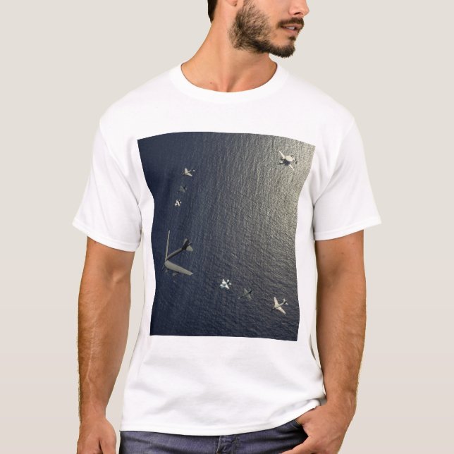 Camiseta Aeronave da Força Aérea B-52 dos EUA (Frente)