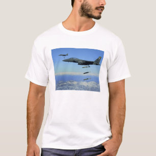 Camiseta Aeronave da Força Aérea dos EUA F-15E Strike Eagle