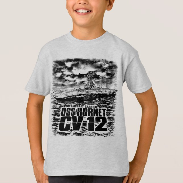 Camiseta Aeronave de transporte Hornet (Frente)