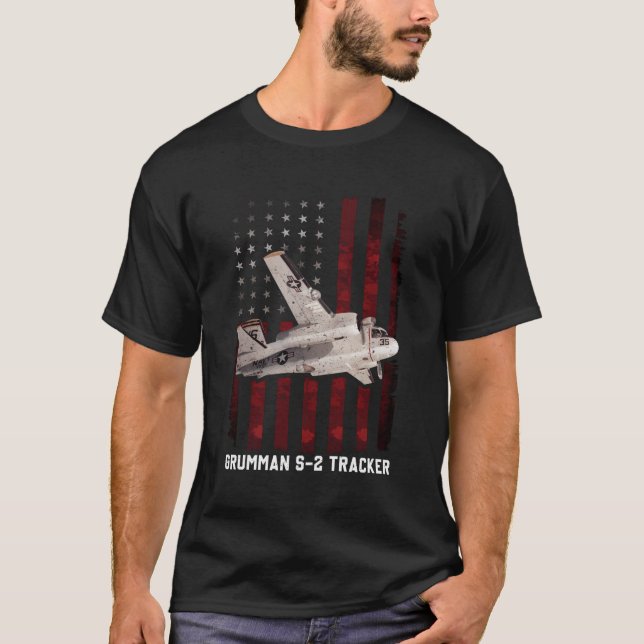 Camiseta Aeronave Grumman S 2 Tracker S2 (Frente)
