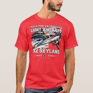 Camiseta Aeronaves de 182 Skylane Light