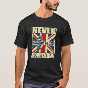 Camiseta Aeronaves de incêndio da RAF WW2 Avião Guerra P