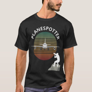 Camiseta Aeronaves-piloto de potência aérea que observam a 