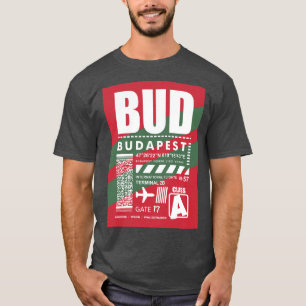 Camiseta Aeroporto de Budapeste