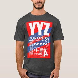 Camiseta Aeroporto de Toronto YYZ
