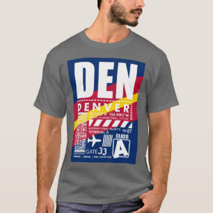 Camiseta Aeroporto DEN Denver
