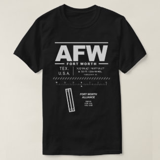 Camiseta Aeroporto Fort Worth Alliance AFW USAA